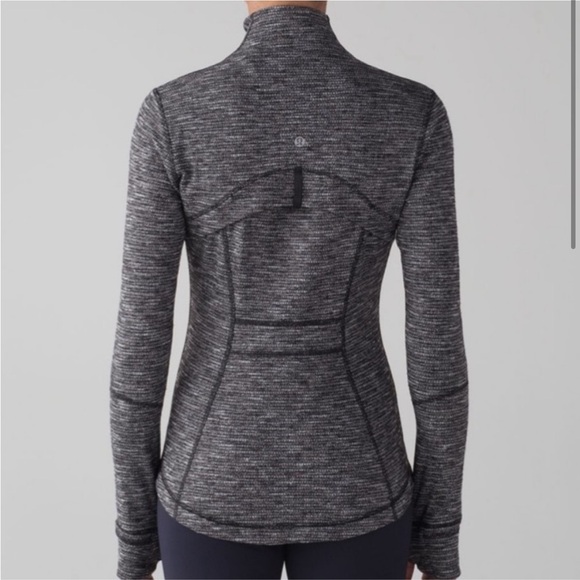 Lululemon Define Zip Up Jacket Coco Pique Black - Picture 3 of 16